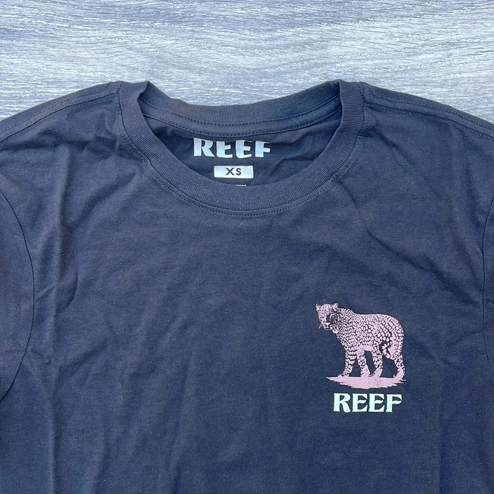 Reef Kai Cropped Tee, black - Picture 5 of 8